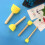 24Pcs Assorted Round Sponge Brushes For Kids Painting (6 Sets) 10