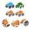 4 Pcs Tank Model Pull Back Car Toy For Kids 3