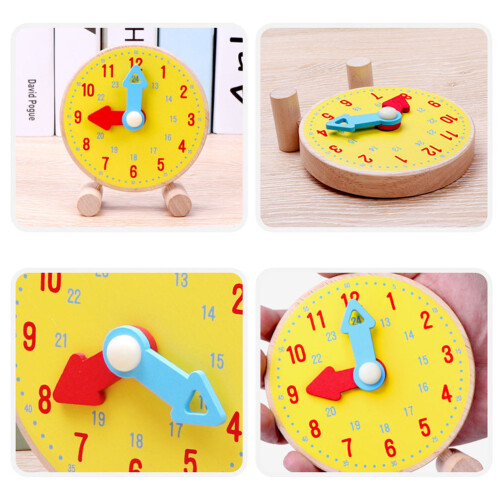 1 Brinquedo Educativo Relógio Aprendizagem 1
