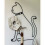 Decorative Wall Hook Cartoon Cats Shape Iron Materials-Black 3