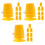 24 Pcs Clockwork DIY Toy Plastic Craft Movement Parts 5