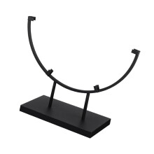 Round Metal Display Stand for Stained Glass Art Plate-12 inch