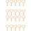 20 Pcs Diy Unfinished Wooden Handheld Mirror For Makeup 6