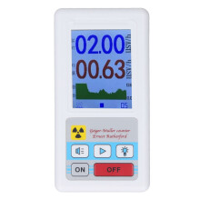 Geigerteller voor milieumonitoring, stralingsdetector met gebruiksvriendelijk ontwerp en efficiënte prestaties, draagbare dosimeter voor