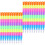 20Pcs Stackable Colorful Detachable Non Sharpening Kids Pencils 7