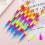 20Pcs Stackable Colorful Detachable Non Sharpening Kids Pencils 10