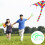 8Pcs Kite Handles Small Reel Winder Grips With 100M Strings 2