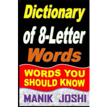 Dictionary of 8Letter Words by Manik Joshi Paperback Book