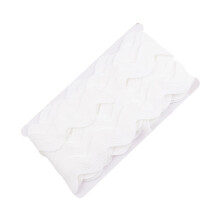 Ruban de sangle en Polyester ondulé de 10 mètres,-Blanc