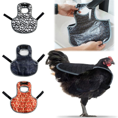 Bird Back Guard Pecking Prevention Design Easy Attachment-Dark 2