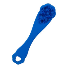 Multifunctionele siliconen gezichtsschrobber Neusborstel-Blauw