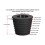 Universal Rubber Table Hole Cover Stabilizer Suitable For 3