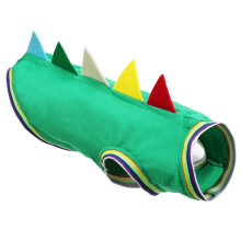 Hondkostuumvest met dinosaurusthema Comfortabele-Groene M