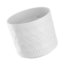 360 Degree Swivels Makeup Accessories Cups Spacious-White