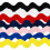 10Yards S Shape Polyester Ribbon 25mm Wavy Sewing Webbing-Tibet 5