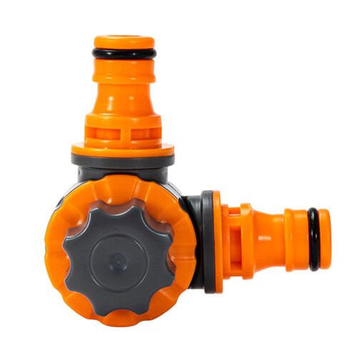 Verstelbare tuinslangconnector met vergrendeling Draaibaar