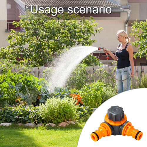 Verstelbare tuinslangconnector met vergrendeling Draaibaar 1