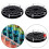 Ergonomic 25 Cup Holder with Builts In Wine Bottle Storage Space 4