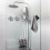 Modern Double Loop Hooks Rusts Resistant Picture Hangers-Silver 5