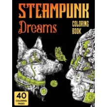 Steampunk Dreams Coloring Book by Stefan Heart Paperback Book