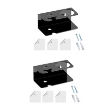 Pair of Wall Shaver and Shaving Cream Holders Bathroom Storage