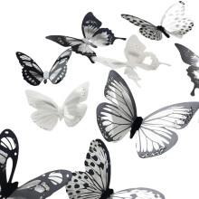 DIY Jewelry Making Supplies with Removable Art Mural, Weather-Resistant Metal Wall Art for Outdoor Wall Hanging Decoration, Lifelike Design in Four Se
