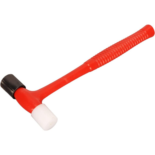 Hammer Mallet Round Head Mini DoubleFaced Mallet With Rubber Handle For Woodworking Installation Tool 1