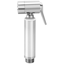 Mehrzweck-Toilettenbidet mit einstellbarem Wasserdruck, ergonomischer Haustier-Duschbrause aus Aluminium in Raumfahrtqualität, hitzebeständig für