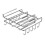 Hanging Storage Basket Kitchen Under Cabinet Shelf Silver One Size Cup Holder Cutting Board Storage 1