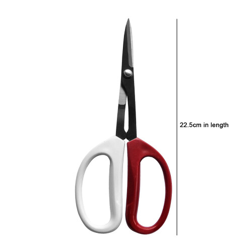 Deluxe Scissors, Sharp Durable Edges For Versatile Garden, Fruit, And Craft Applications, Easy On Hands With Two-color Handle Design 1