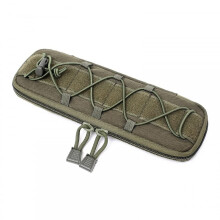 Tactical Molle Knife Pouch 600D, Molle Knife Sheath, Holster, Flashlight Holder, For Hiking and Camping, Army Green S