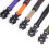 Reflective Pet Leash with Adjusting Clasps for Dog-Black 6
