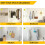 Pack of 20 Heavy Duty Wall Hook Waterproof Rustproof for-Gold 7