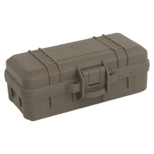 Light Weight Waterproofed Hiking Gears Organizers Box For Outdoor Essentials Storage With Compartments Mud Color