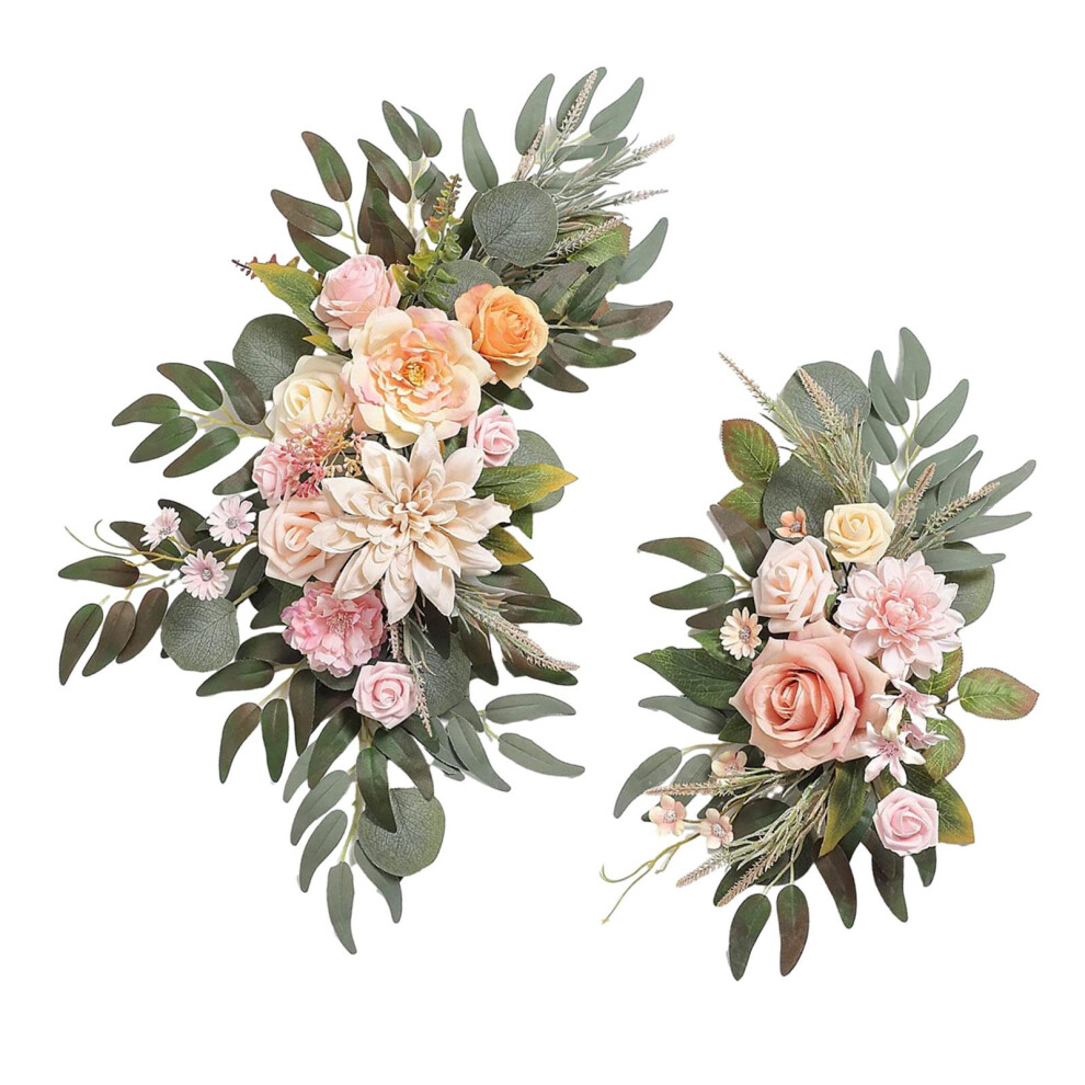 (Blush Pink) Artificial Flower Swag Wall Backdrop Decor Gorgeous Floral Indoor-image-OPC-PNG9FGP-NEW