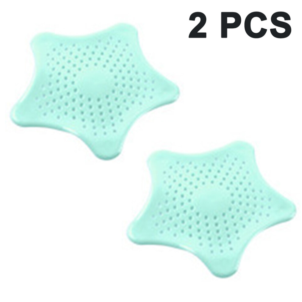 Sink Strainer, Silicone Drain Protector, Shower Hair Catcher, Prevent Clogging In Bathtubs And Kitchen Sinks, Easy To Clean, 2Pcs 9135470887798