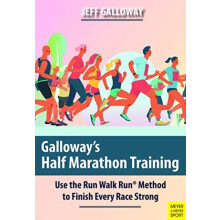 Galloways Half Marathon Training by Jeff Galloway Paperback Book
