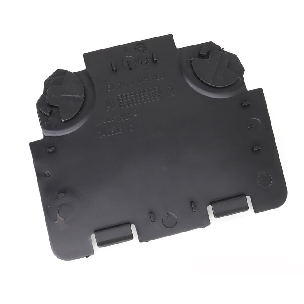 Front Wheel Arch Liner Cover Right Side with Quick Headlight Access for BMW E82 E88 E90 E91