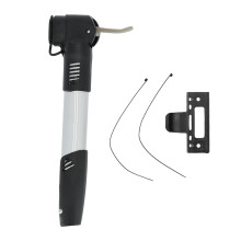 Hogedrukpomp, multifunctionele sportpomp voor opblaasbare artikelen, draagbare fietspomp met dubbel ventiel, compatibel met AV/FV, compact en