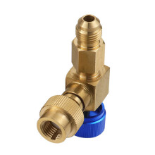 Adaptateur en laiton de connecteur des valves R22-vingt-deux