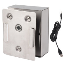 Universeller Grilldrehmotor mit automatischer Reversierfunktion, optimierter Lastverteilung für Grills mit 60–80 cm Durchmesser,