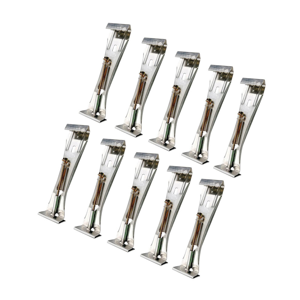Clip On Gutter Hangers Bracket Accessory Heavy Duty Gutter Fastener