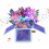Handmade Musical Light Up Greeting Card-gift box fireworks b 7