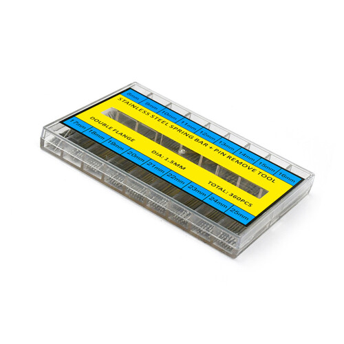 Comprehensive 360Pcs Watch Band Link Pins and Removal Tool Kit
