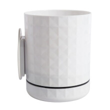 Large Size Auto Watering Plant Flower Pot Wall Hanging-White