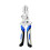 10 in 1 Foldable Wire Stripper-Blue and black handl 1