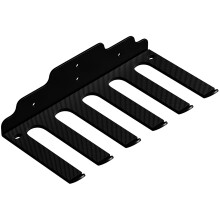 Vertical Barbell Storage Rack Organizers Bracket For-Six hooks
