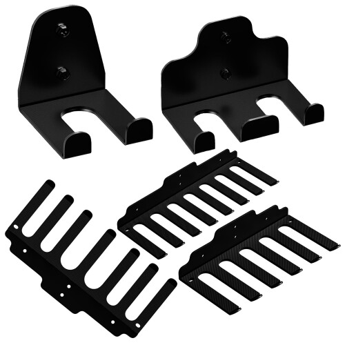 Wall Mounted Barbell Holder Bracket For Space-Three hooks 1