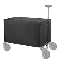 Heavy Duty Outdoor Folding Cart Dust Cover Waterproof Oxford Cloth 600D Elastic Straps Drawstring Closure Towing Rope