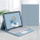 (Pink) iPad 10th Generation 2022 10.9" Color Touch Keyboard Case with Bluetooth Mouse Cute Round Key TouchPad 2